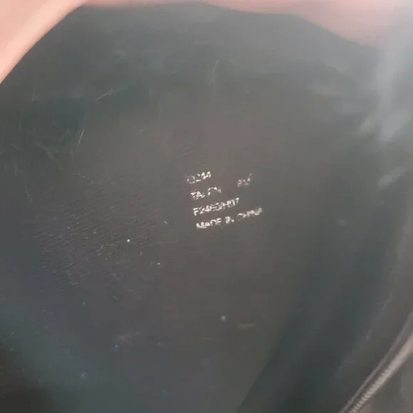 Coach Talen Womens Black Leather Quilted Winter Boots Zip Up Faux Fur Q244 - Picture 13 of 14